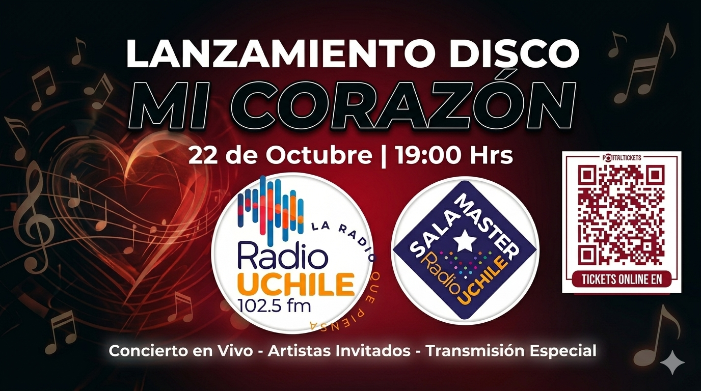 Lanzamiento Disco Mi Corazón - 22 de Octubre - Sala Master